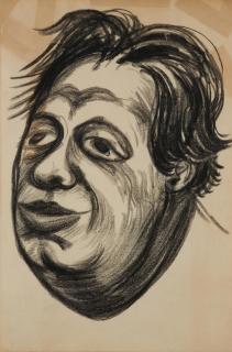 Peggy Bacon - Diego Rivera