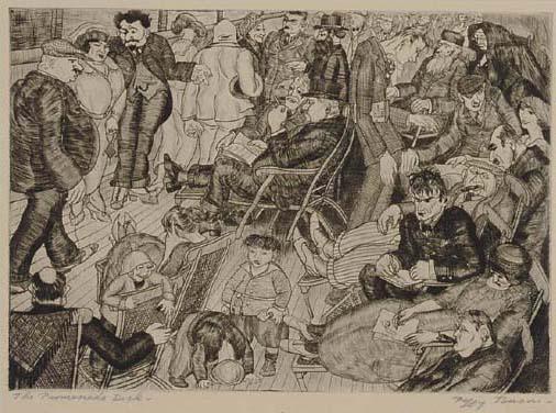 Peggy Bacon - The Promenade Deck: One Plate