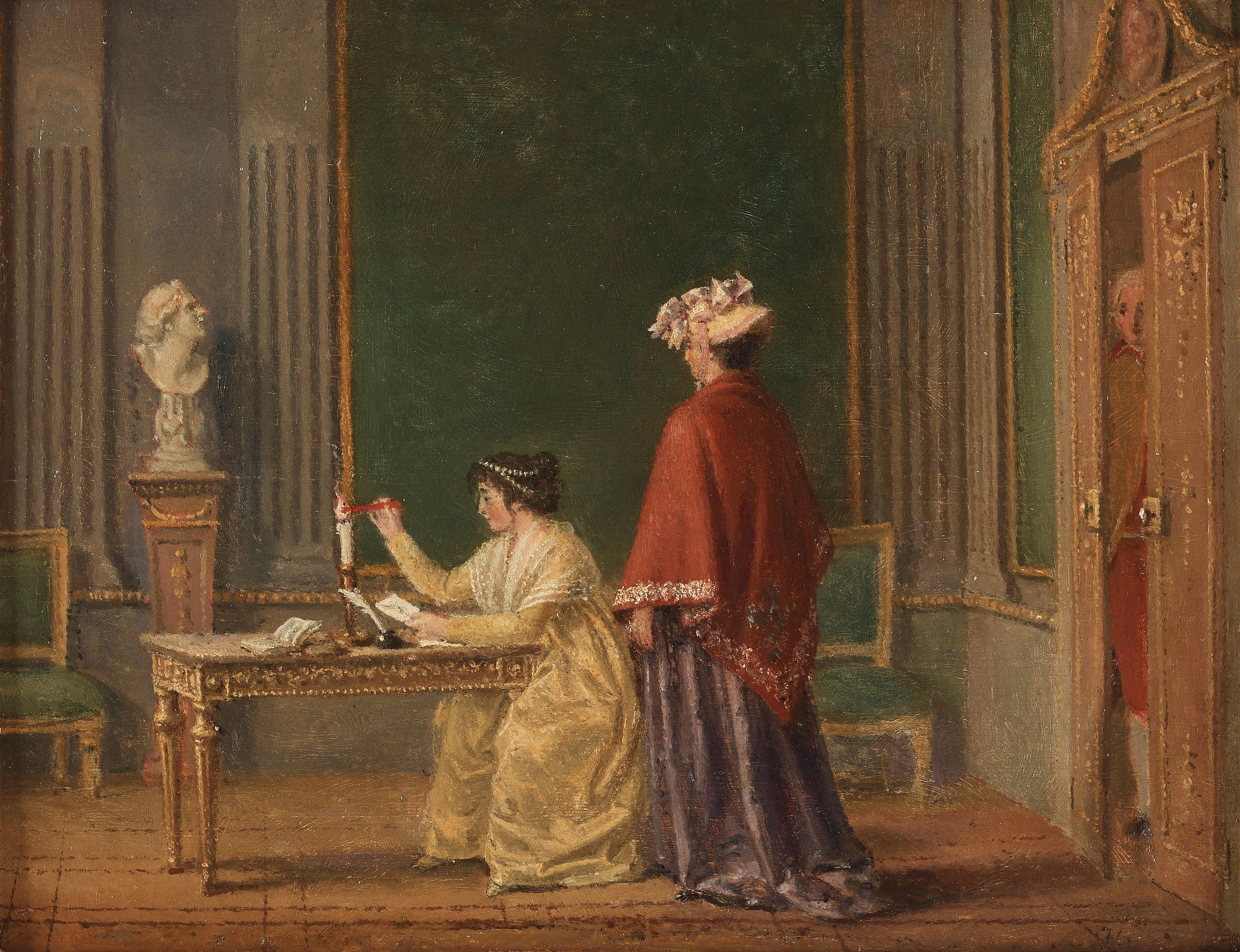 Pehr Hilleström - The Love letter