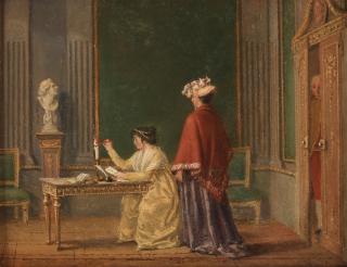 Pehr Hilleström - The Love letter