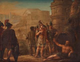 Pehr Hörberg - Alexander The Great & Diogenes.