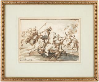 Pehr Hörberg - Battle between Turks and Christians