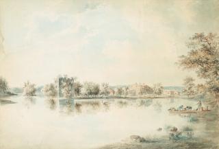 Pehr Nordqvist - Norsholms gamla herrgård borgruin, Östergötland.