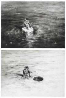 Pejac - Yin-Yang (diptych)