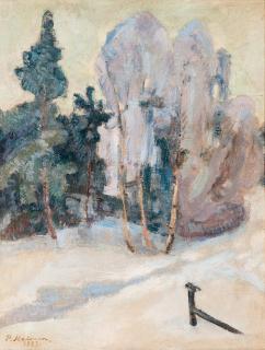 Pekka Halonen - Mild Winter Day In Tuusula.