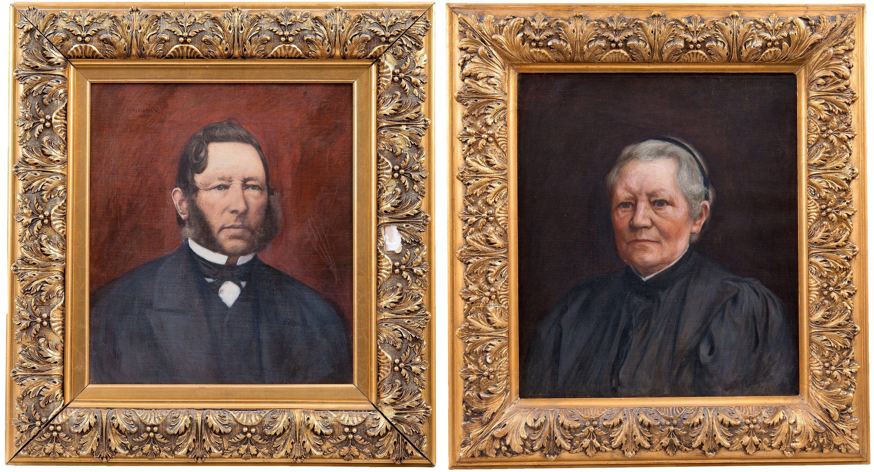 Pekka Halonen - Portrait Pair.