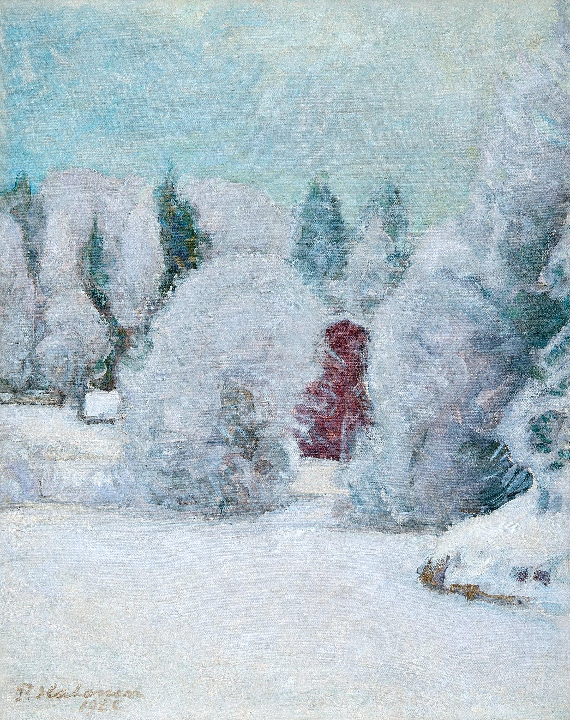 Pekka Halonen - Winter Motif.