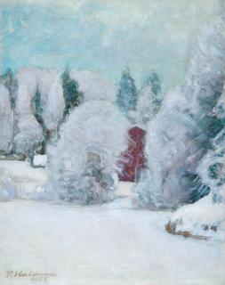 Pekka Halonen - Winter Motif.