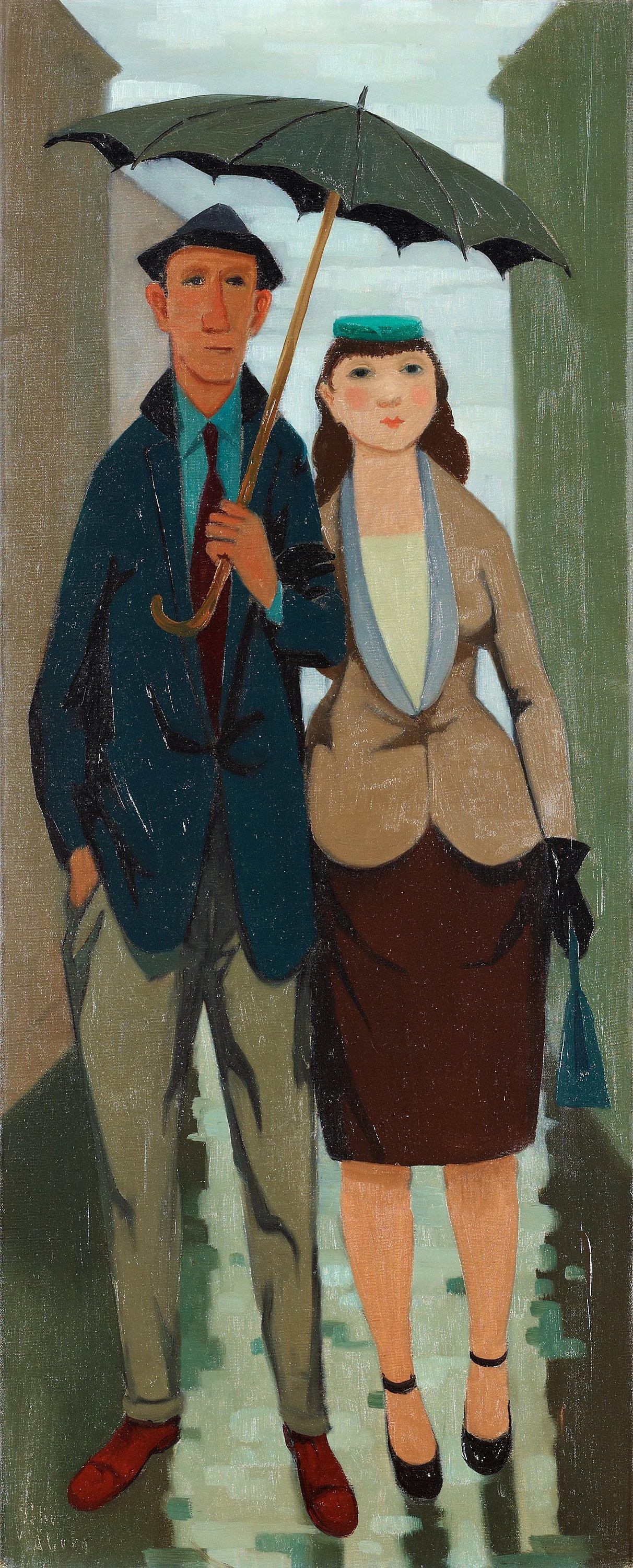 Pelle Åberg - Couple on a walk
