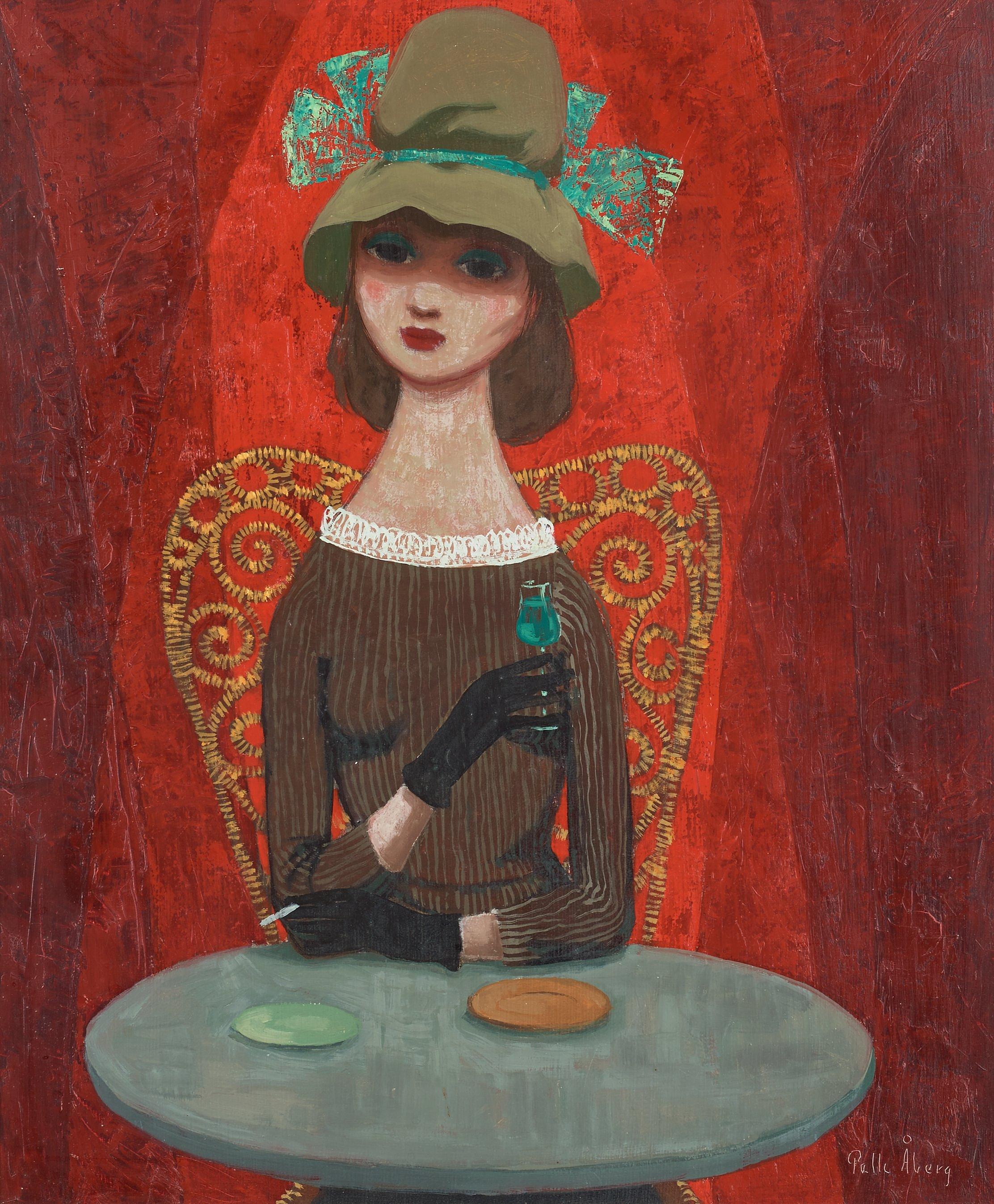 Pelle Åberg - Girl at the cafe