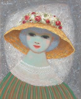 Pelle Åberg - Girl in hat
