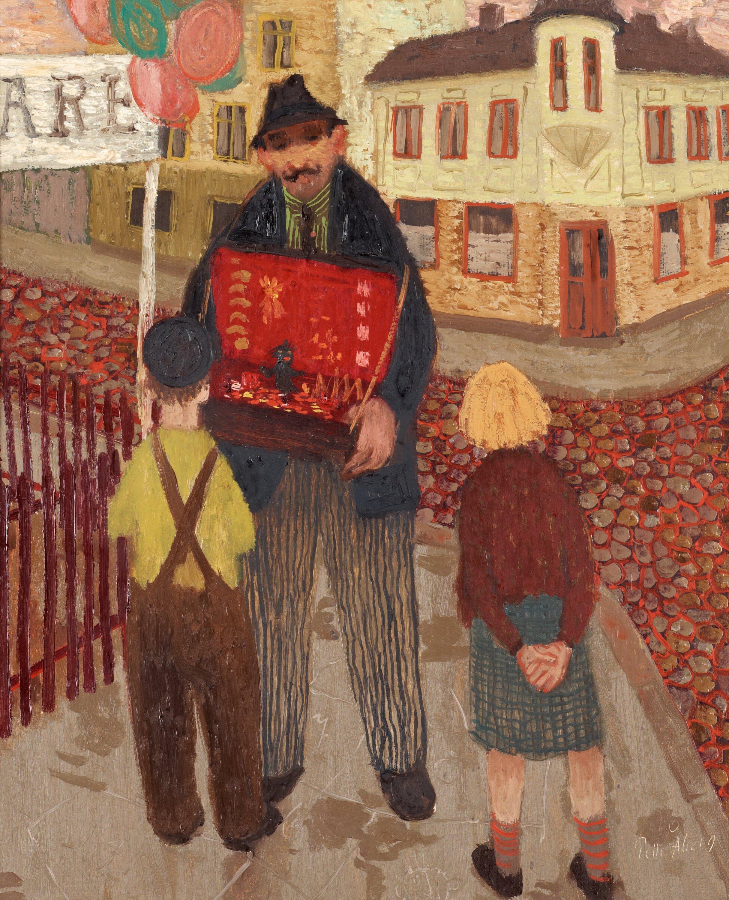 Pelle Åberg - The street vendor