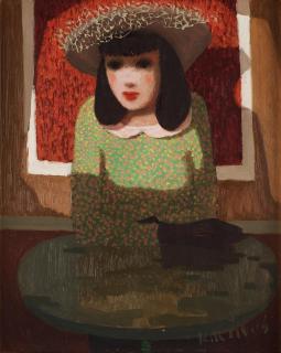 Pelle Åberg - Woman at Table.