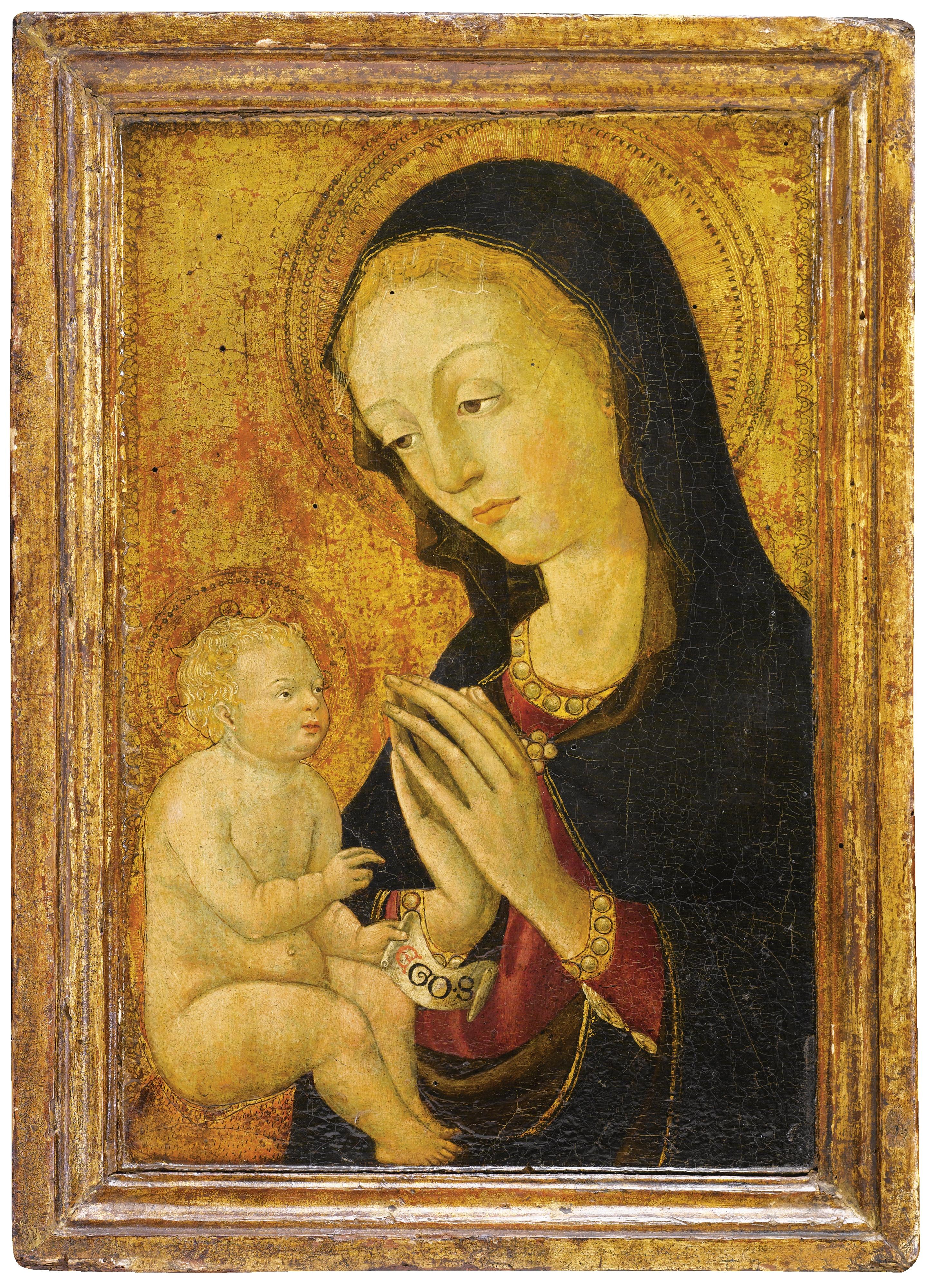 Pellegrino Di Mariano Rossini - Madonna Col Bambino