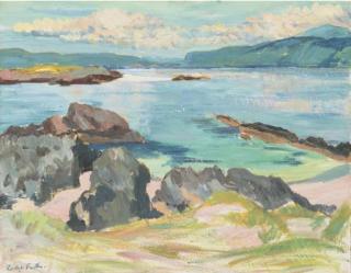 Penelope Beaton, R.S.W., A.R.S.A. - Iona, the North End