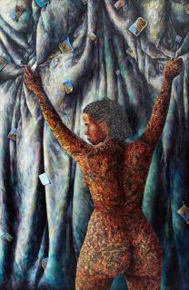 Penelope Siopis - Cape of Good Hope: A History Painting, 1990