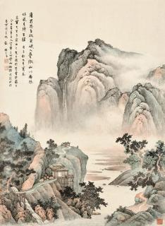 Peng Chunshi - Mountain & Stream In Szechuan