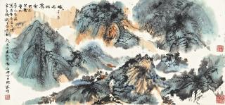 Peng Ximing - Mount Emei After Rain