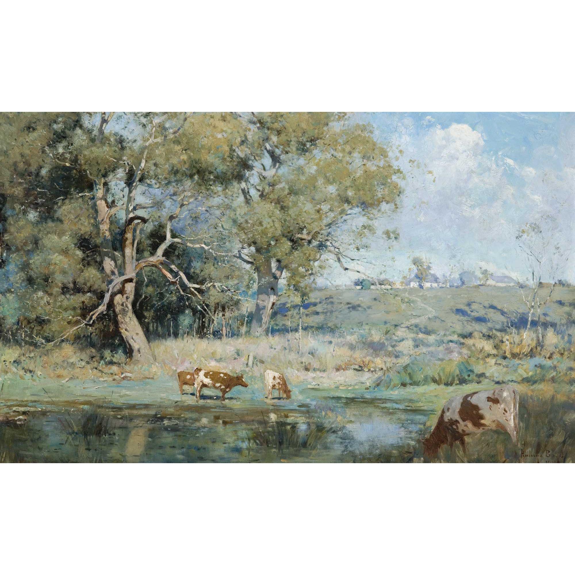 Penleigh Boyd - Australian The Boyd Homestead At Yarra Glen