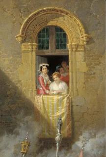 Penry Williams - A Passiontide procession