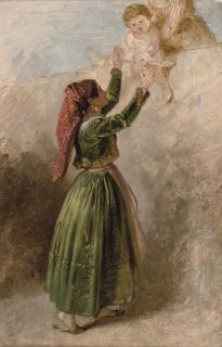 Penry Williams - An Ischian peasant study