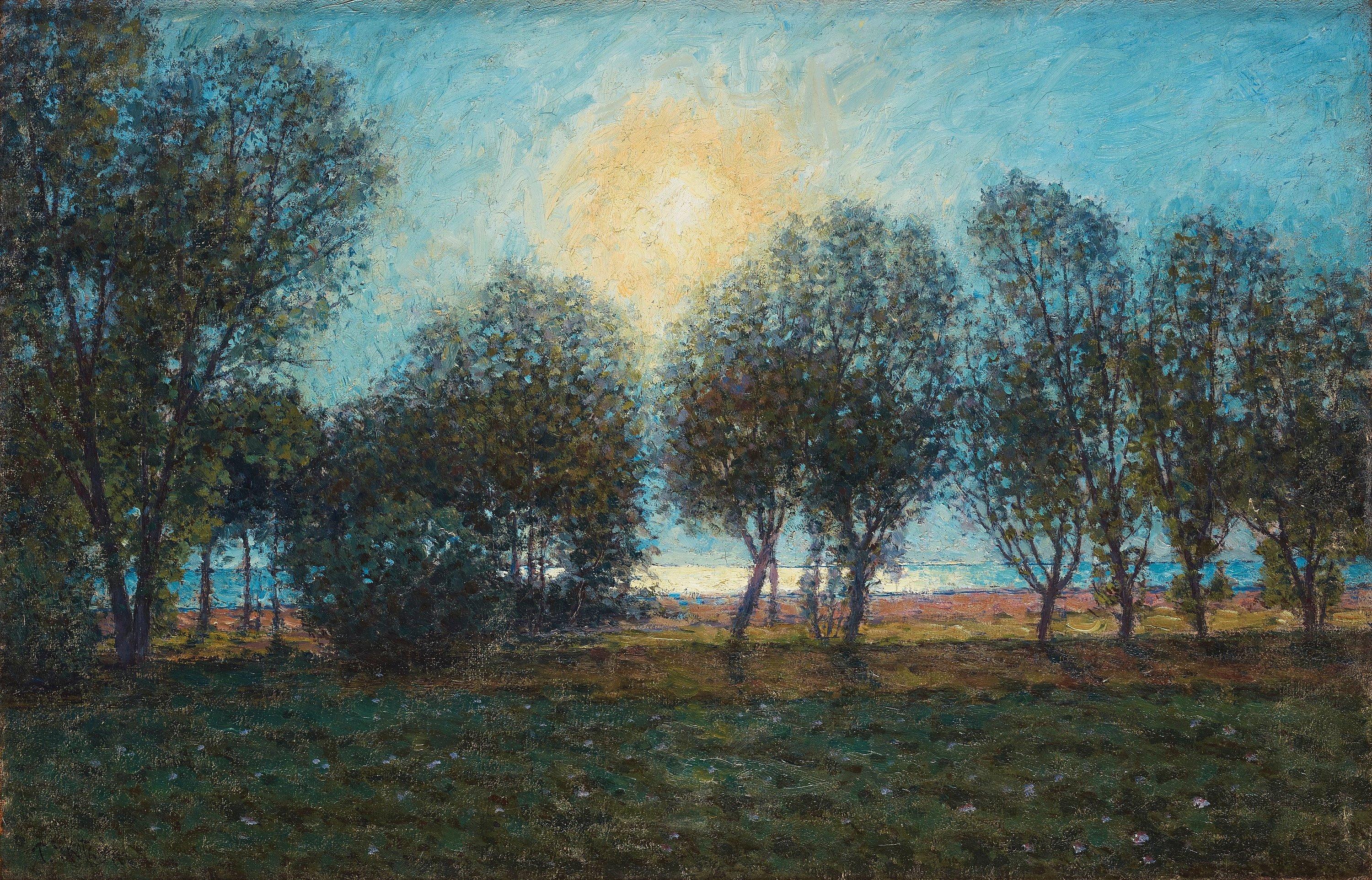 Per Ekström - Landscape at dusk