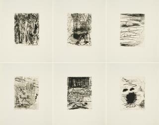 Per Kirkeby - 13 Radierungen.