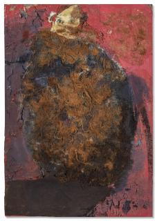 Per Kirkeby - Damen med skæg (The bearded lady)