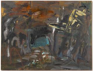 Per Kirkeby - Sous les arbes (efter Monticelli) (Under the Trees (after Monticelli))(Modification)