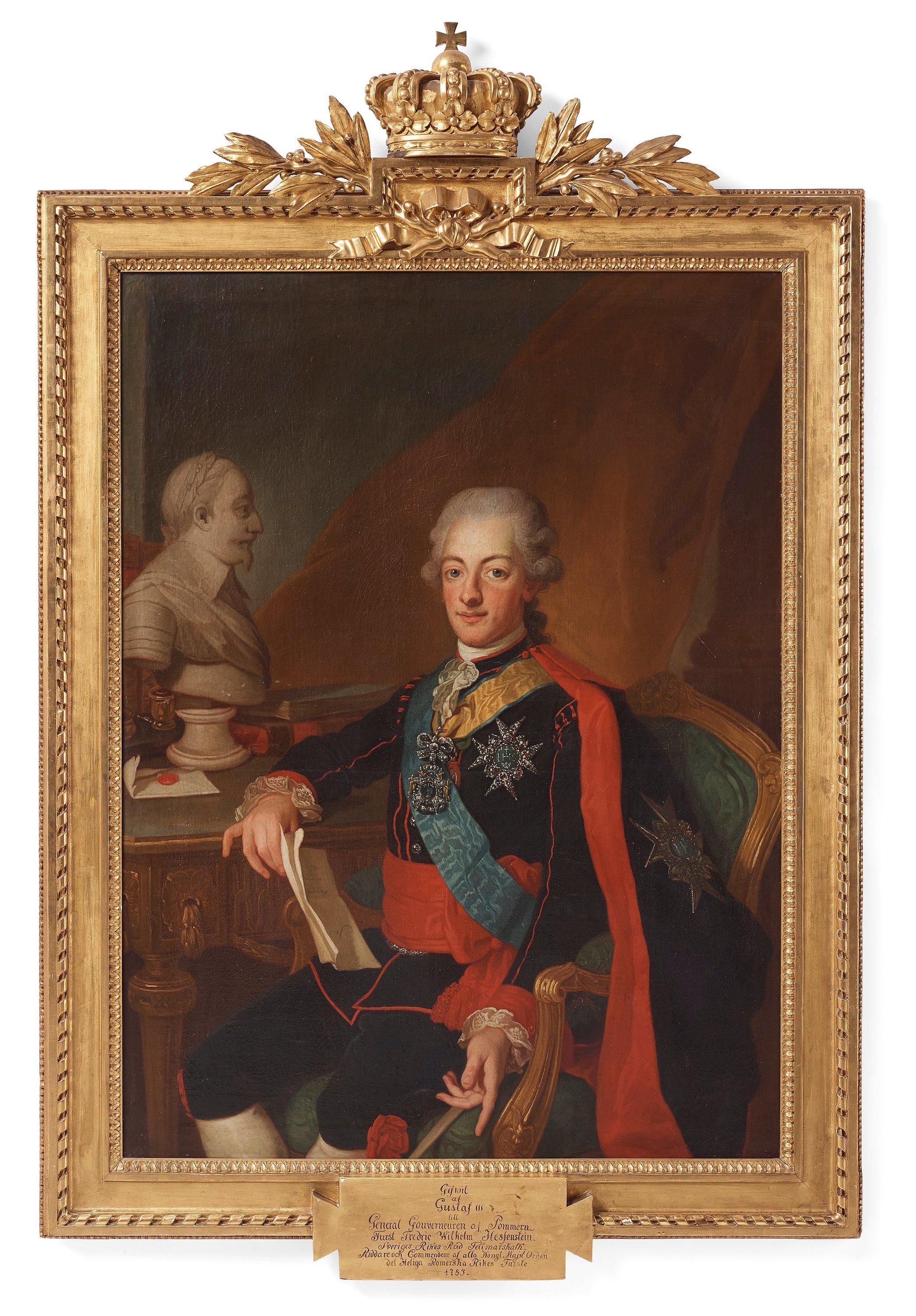 Per Krafft d.ä. - Gustaf III (1746-1792)