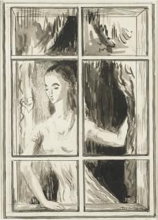 Per Krohg - Flickan i fönstret