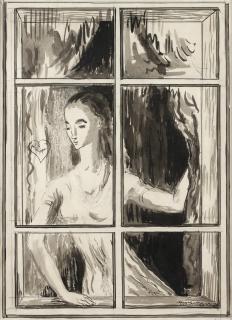 Per Krohg - The girl in the window