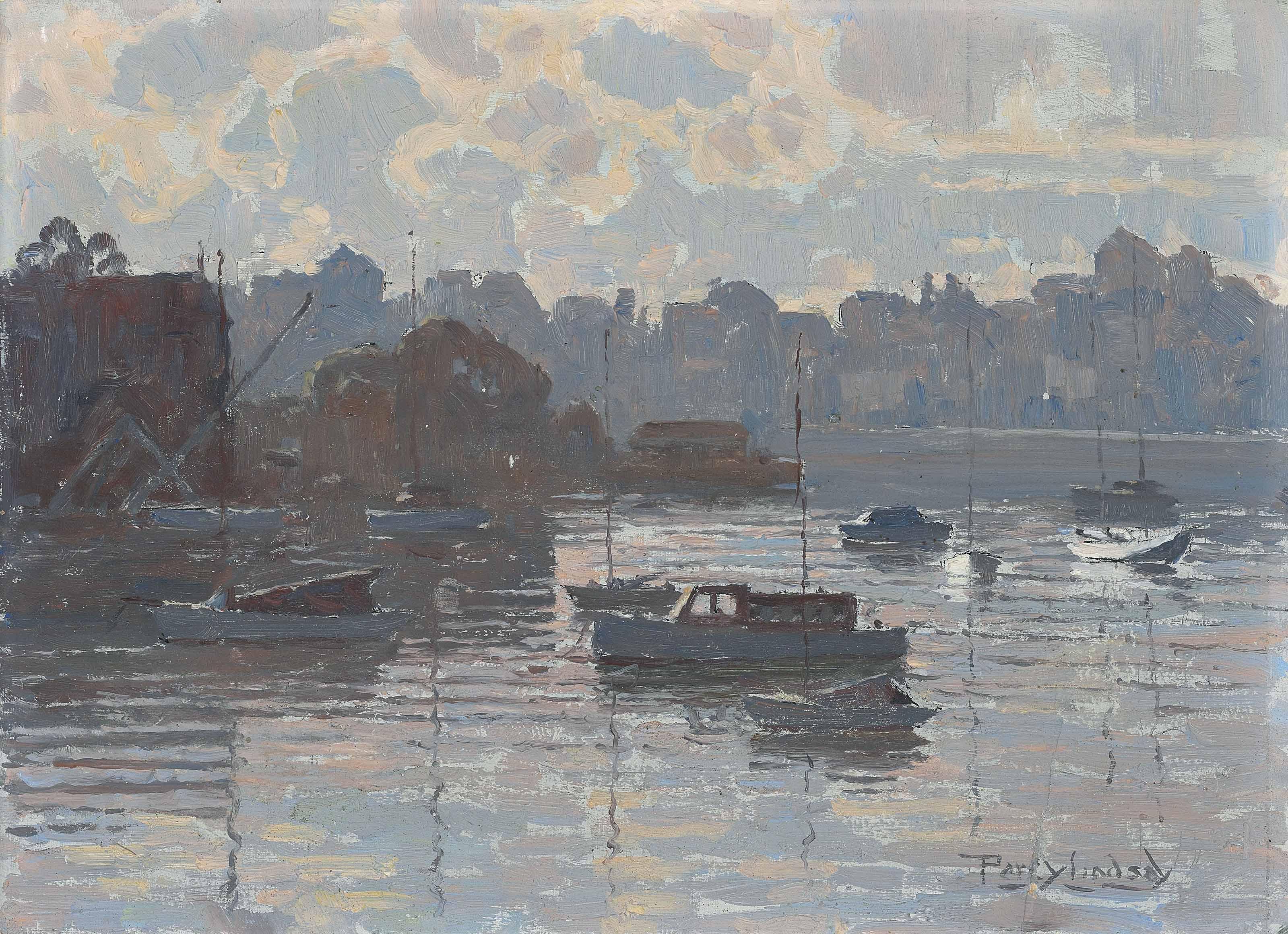 Perceval (Percy) Charles Lindsay - Morning In Neutral Bay, Sydney