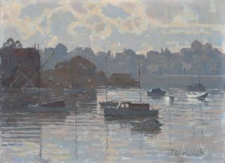 Perceval (Percy) Charles Lindsay - Morning In Neutral Bay, Sydney