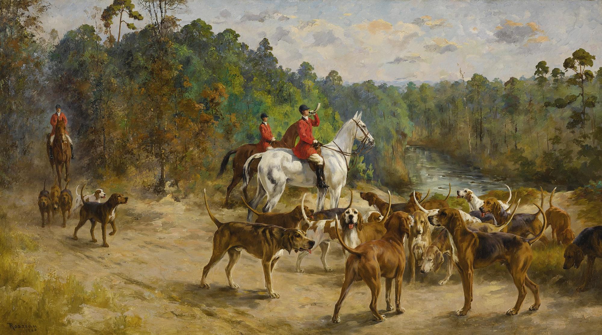 Percival Leonard Rosseau - Fox Hunting In The Carolinas