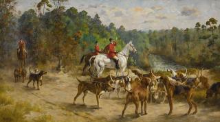 Percival Leonard Rosseau - Fox Hunting In The Carolinas