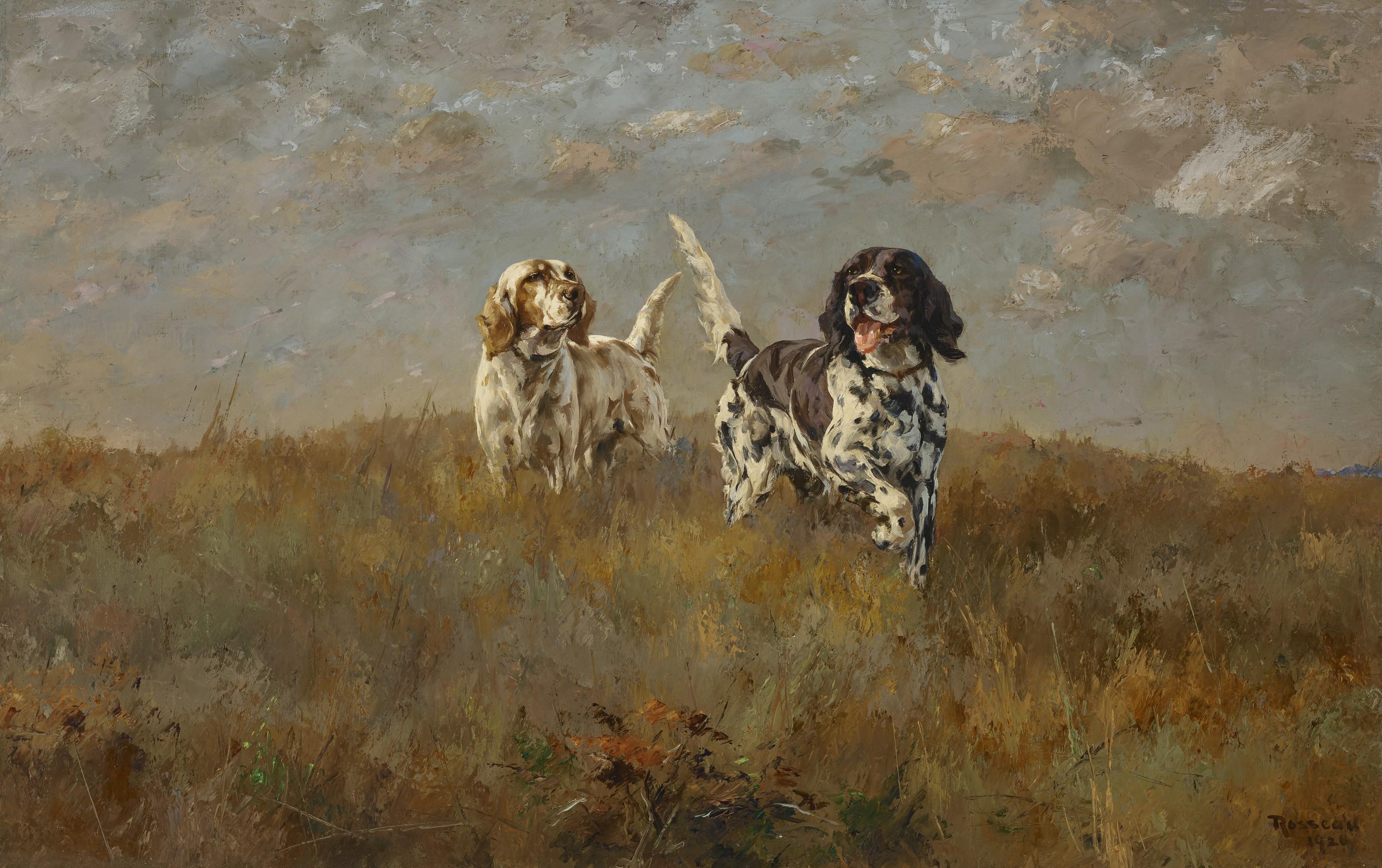 Percival Leonard Rosseau - Hilltop—Two Setters