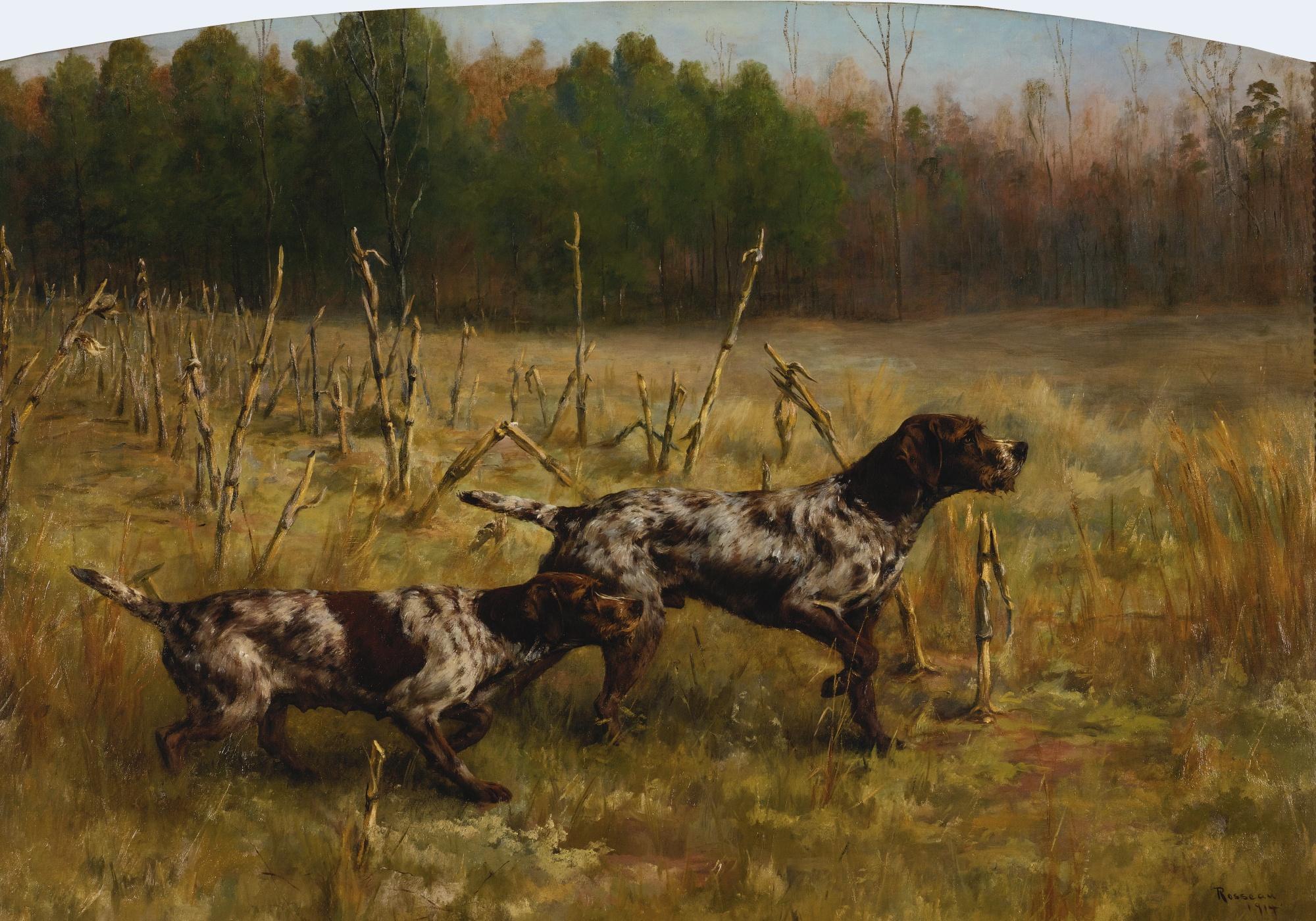 Percival Leonard Rosseau - Two Setters