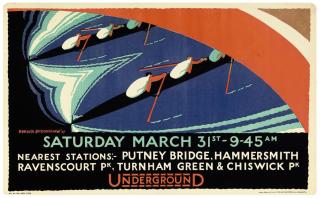 Percy Drake Brookshaw - Boat Race, Saturday March 31St