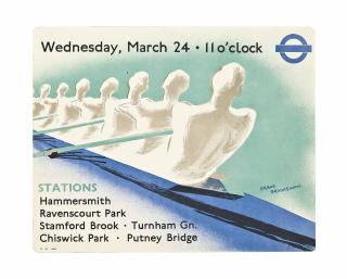 Percy Drake Brookshaw - Boat Race