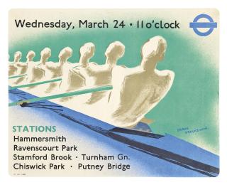 Percy Drake Brookshaw - Boat Race