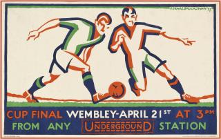 Percy Drake Brookshaw - Cup Final, Wembley-April 21St