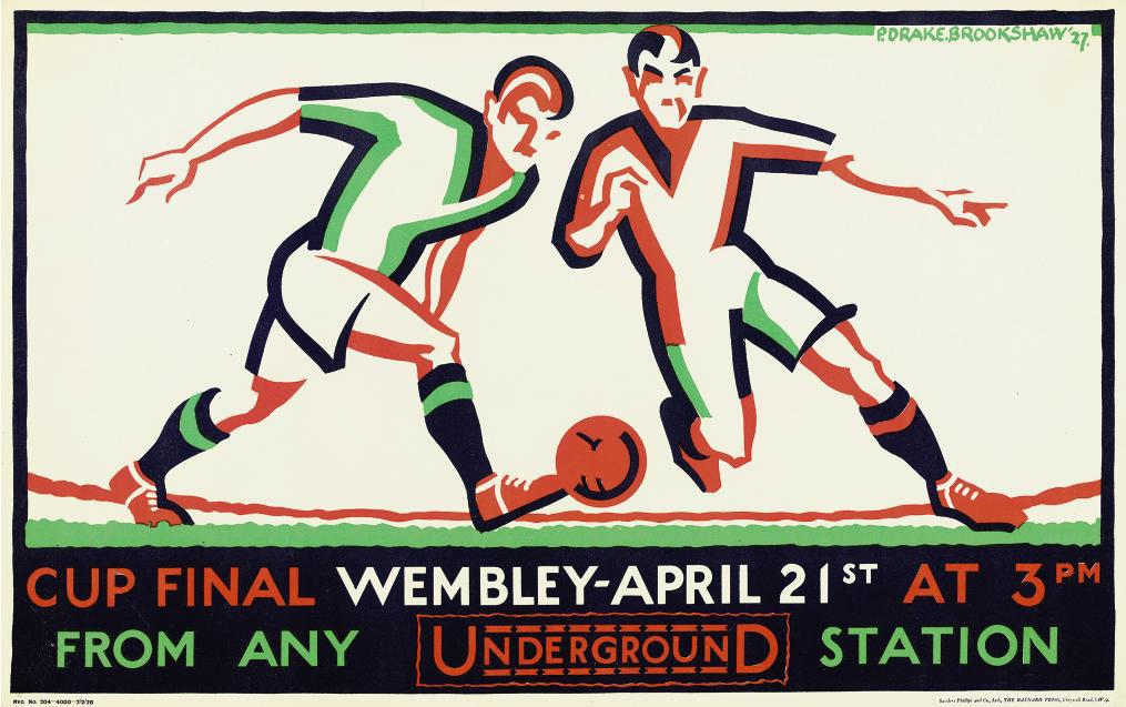 Percy Drake Brookshaw - Cup Final, Wembley - April 21St