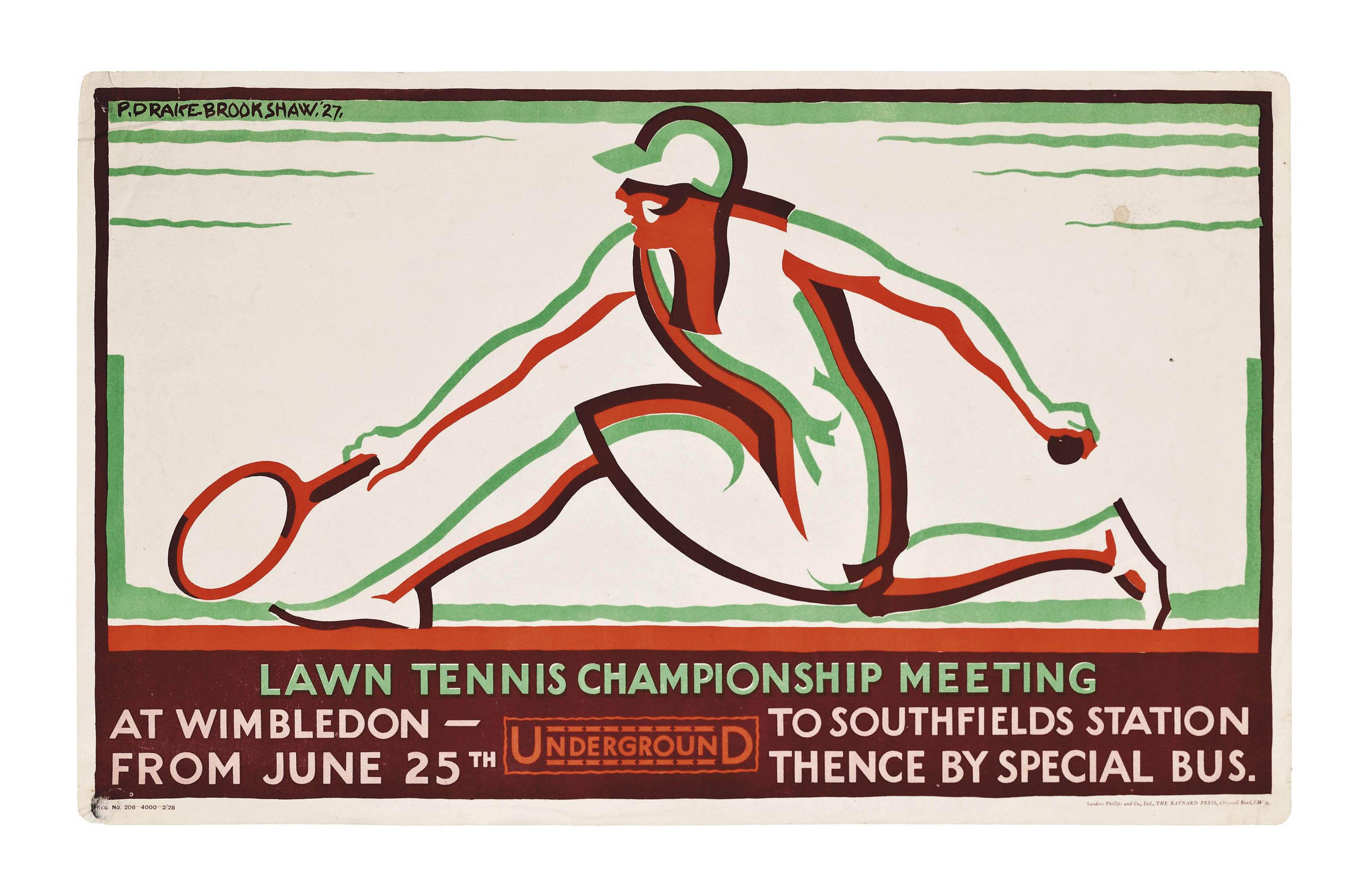 Percy Drake Brookshaw - Lawn Tennis Championship Meeting