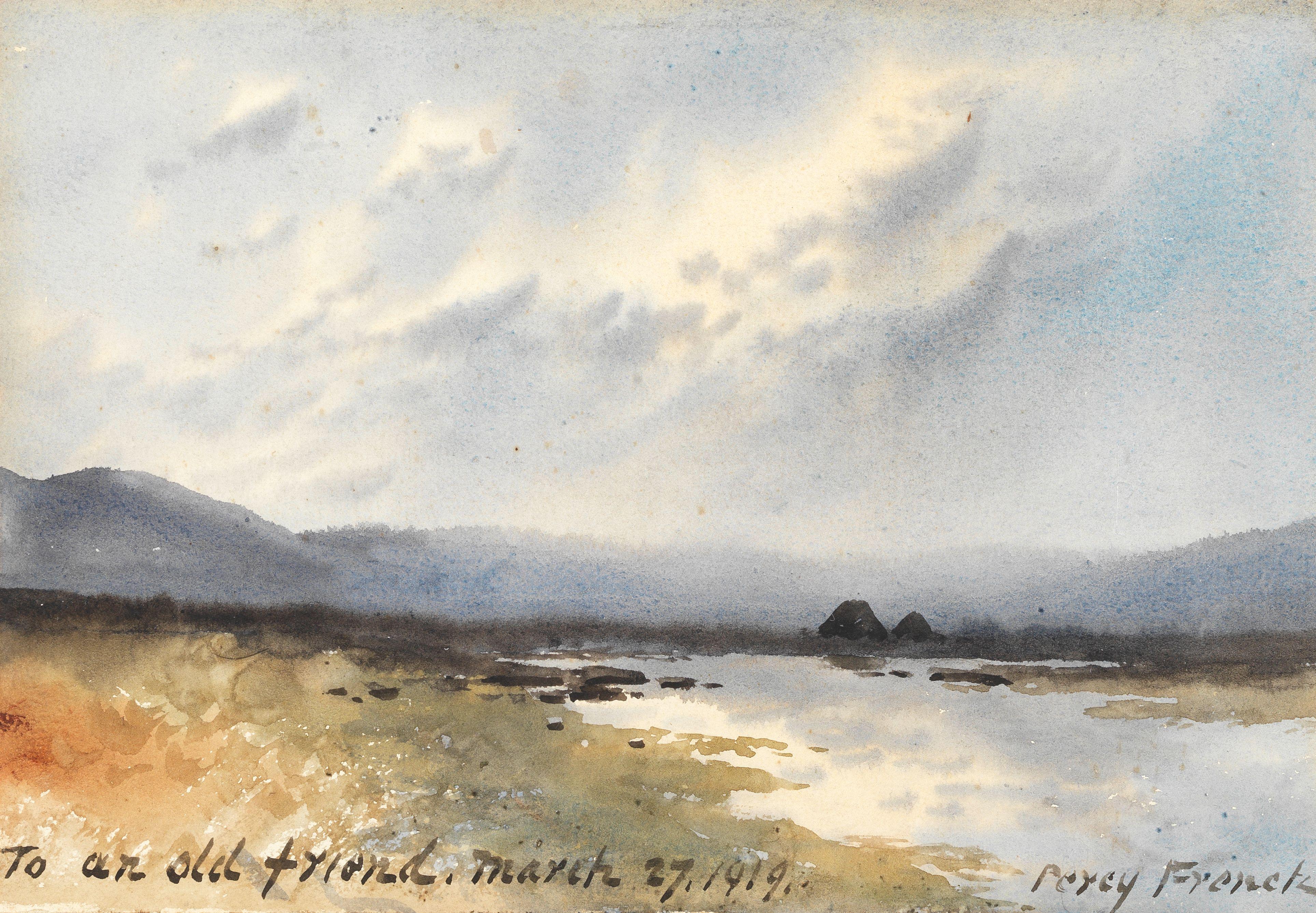 Percy French - Donegal Landscape
