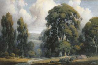 Percy Gray - Eucalyptus Grove, Morning