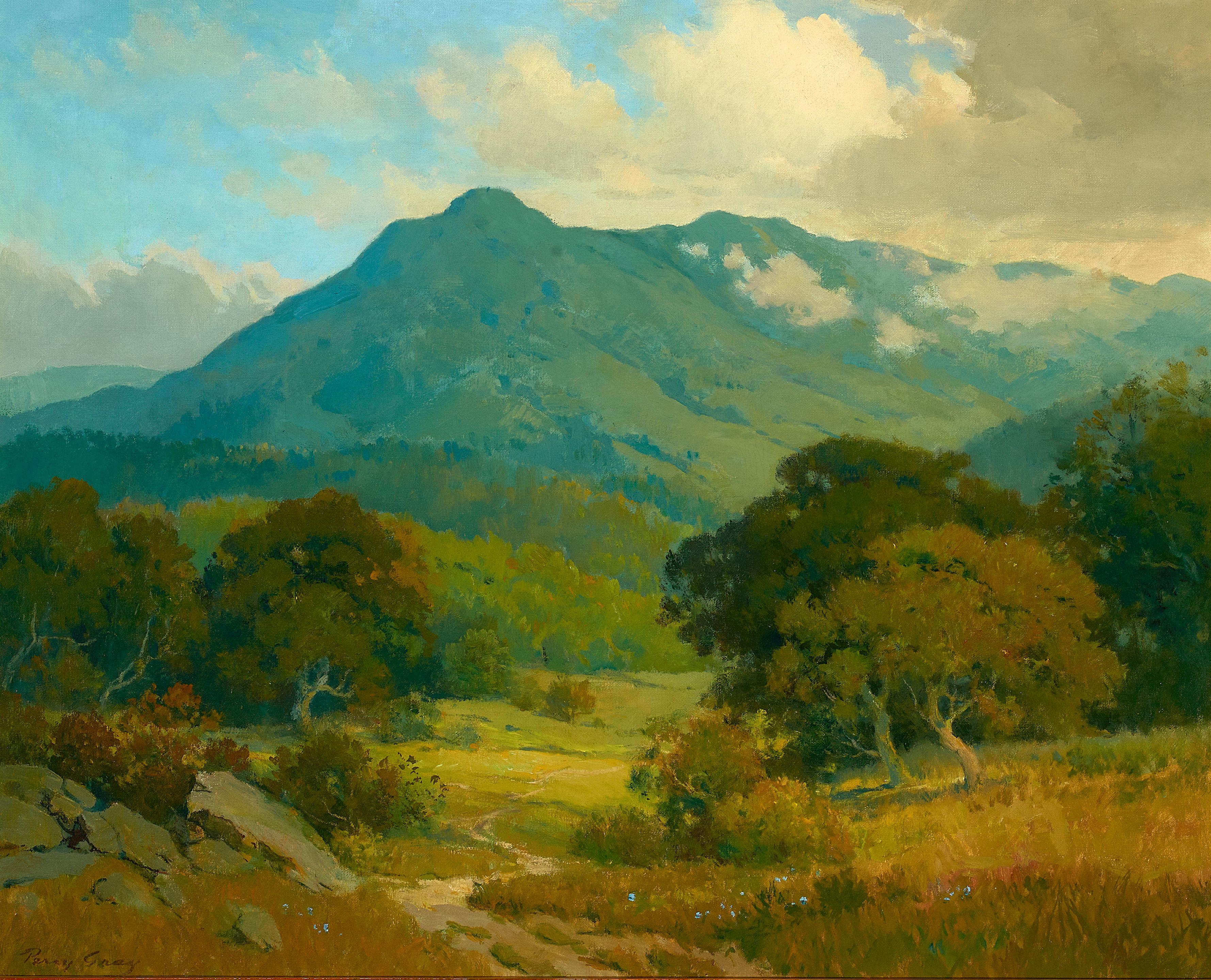 Percy Gray - Mount Tamalpais 26 x 32 in. framed 34 1/2 x 40 1/2 in.