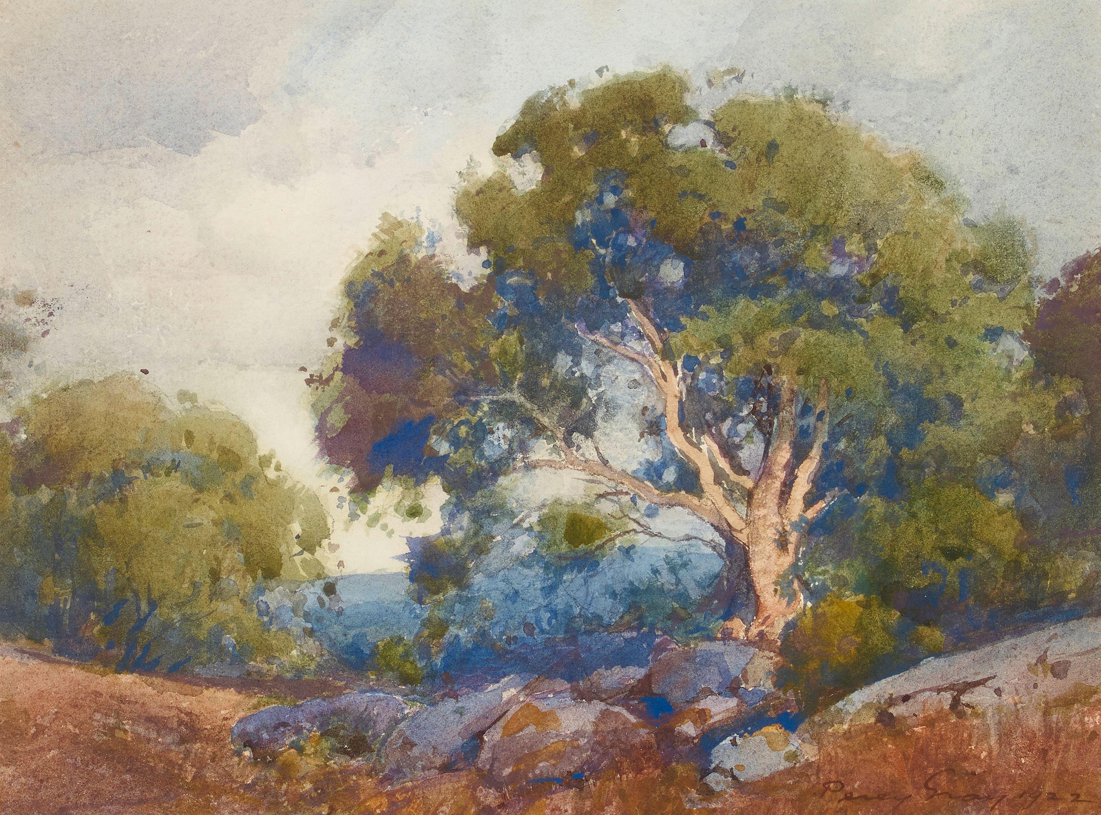 Percy Gray - Oaks Among the Rocks