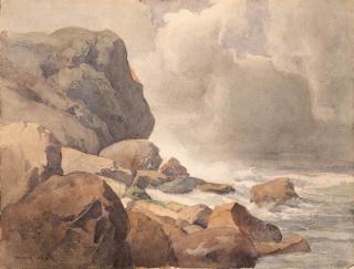 Percy Gray - Sea and Rocks