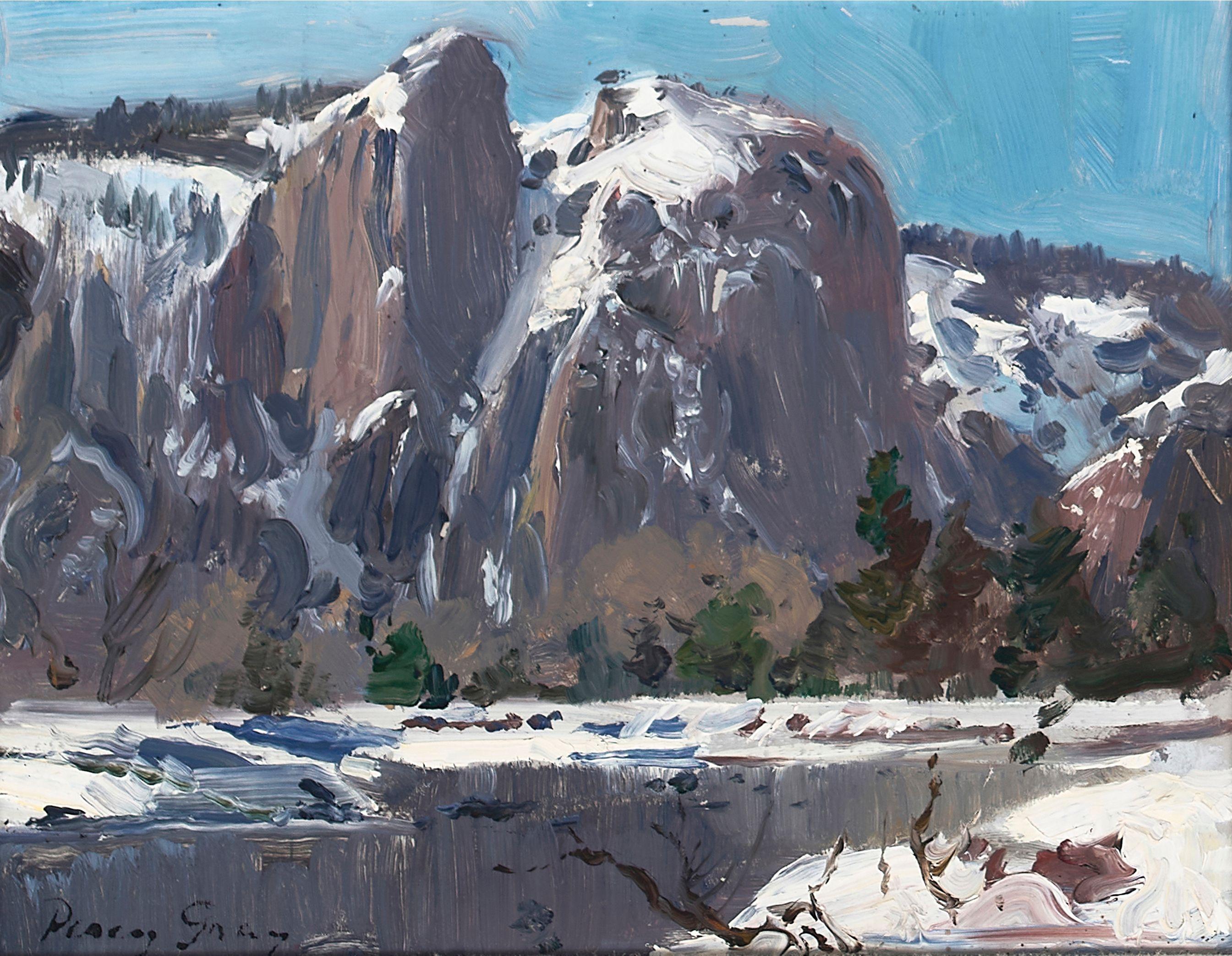 Percy Gray - Yosemite in Winter